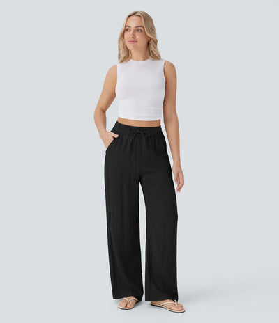 Lisa | Pantaloni in Lino Comodi e Leggeri