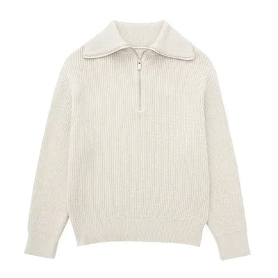 Regale | Maglione a righe con zip