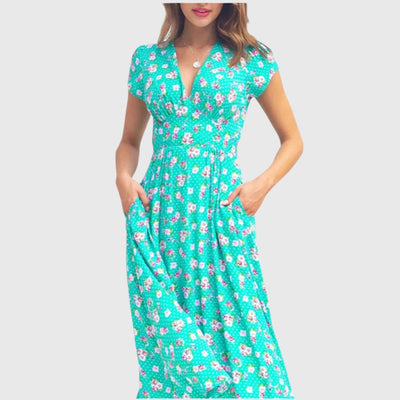 Kim | Vestito Midi Floreale
