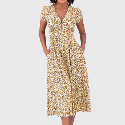 Kim | Vestito Midi Floreale