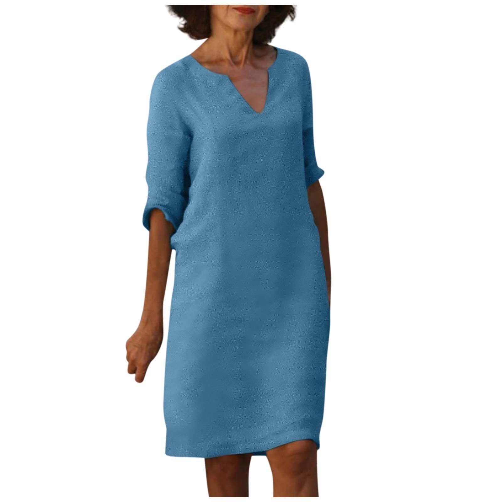 Basilla | Elegante abito con scollo a V