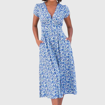 Kim | Vestito Midi Floreale