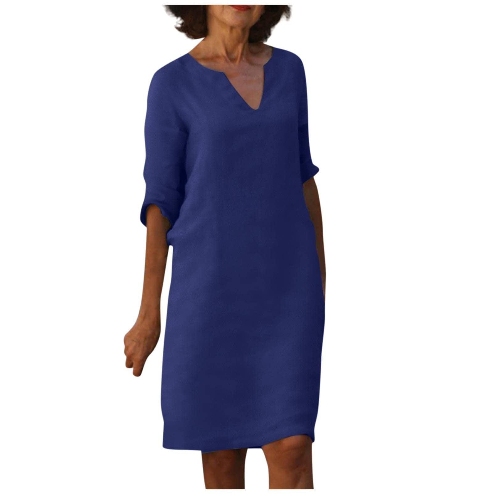 Basilla | Elegante abito con scollo a V