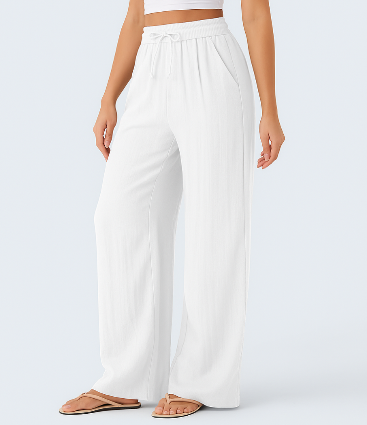 Lisa | Pantaloni in Lino Comodi e Leggeri