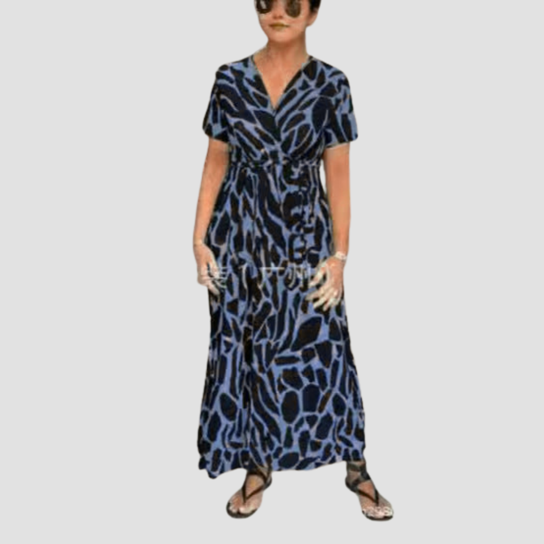 Rachele | Abito lungo elegante artigianale