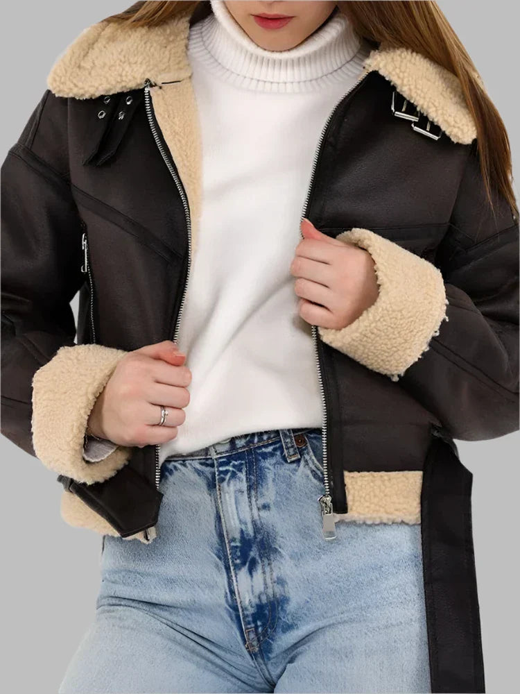 Regale | Giacca elegante in pelle