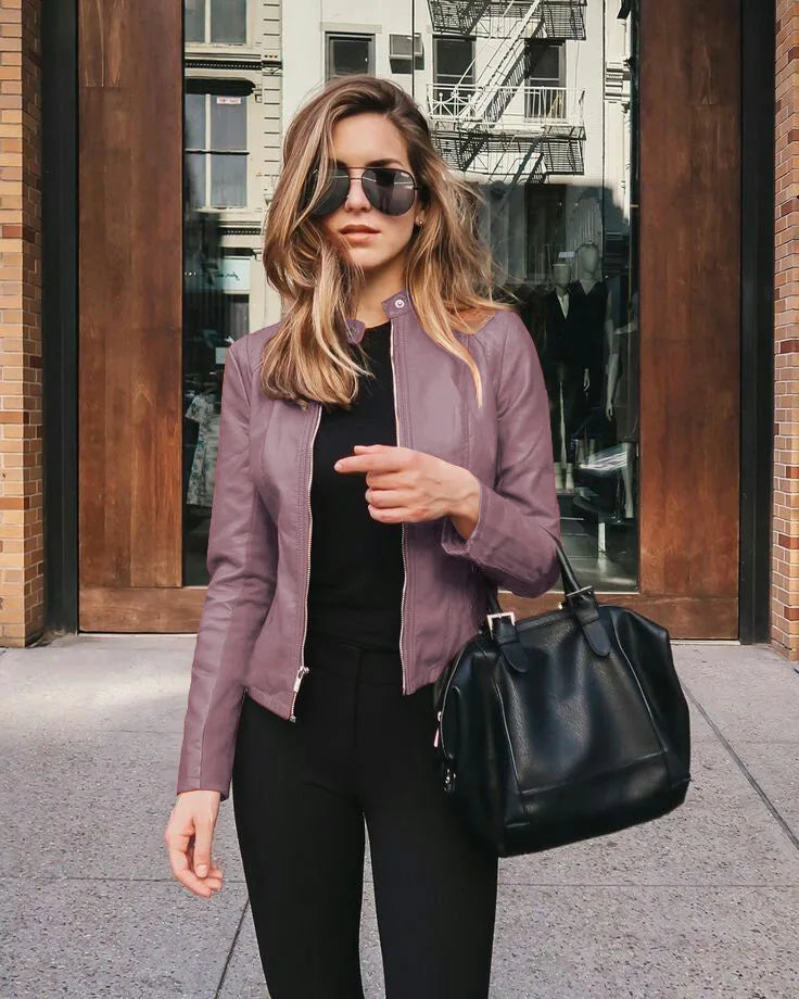 Regale | Giacca elegante in pelle