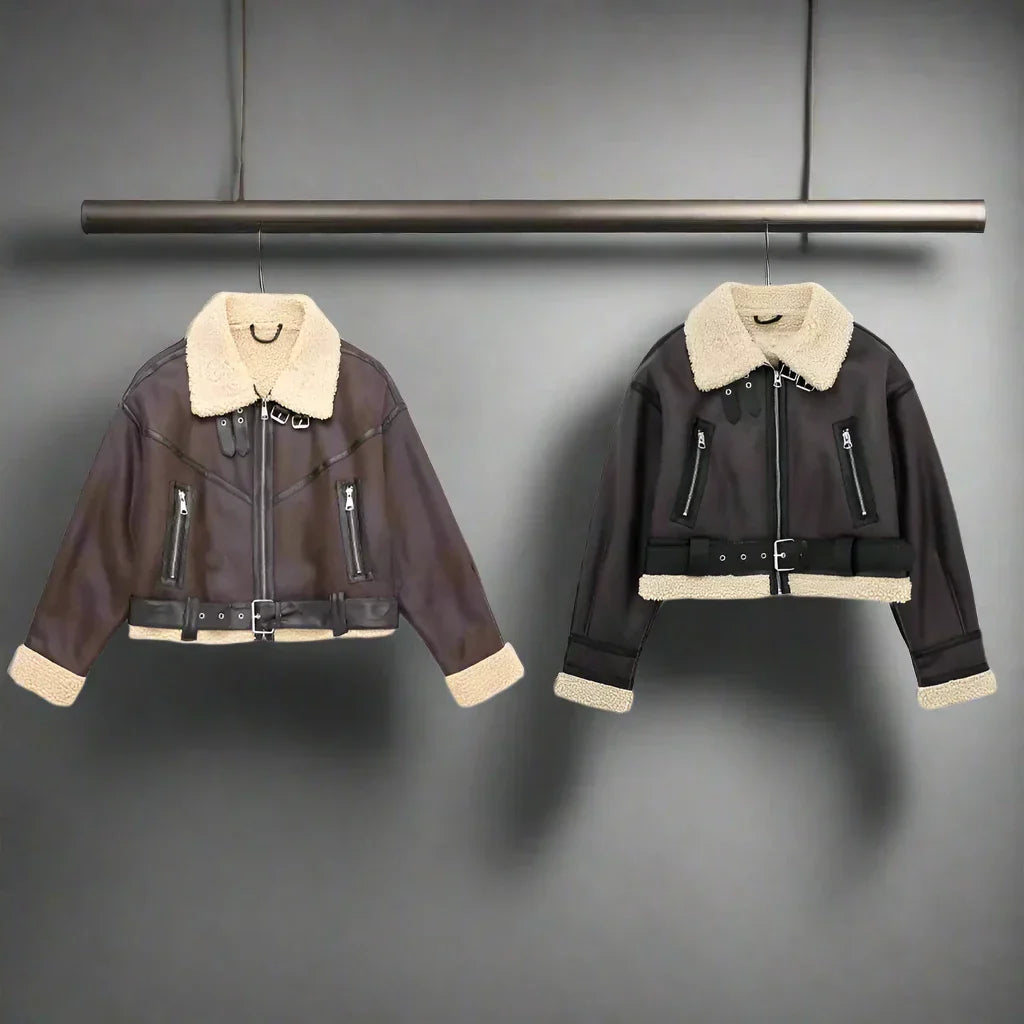 Regale | Giacca elegante in pelle