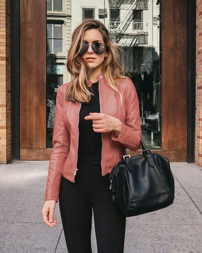 Regale | Giacca elegante in pelle