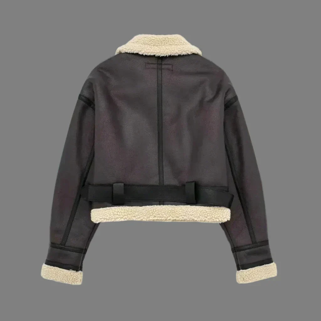 Regale | Giacca elegante in pelle