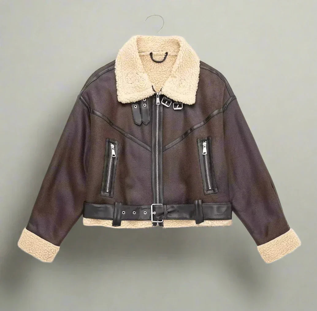 Regale | Giacca elegante in pelle