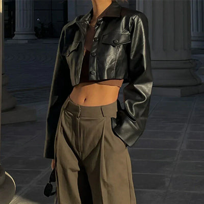 Regale | Giacca elegante in pelle
