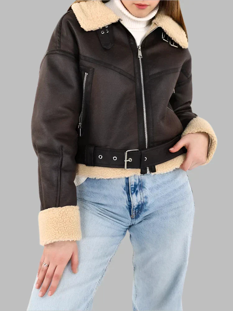 Regale | Giacca elegante in pelle