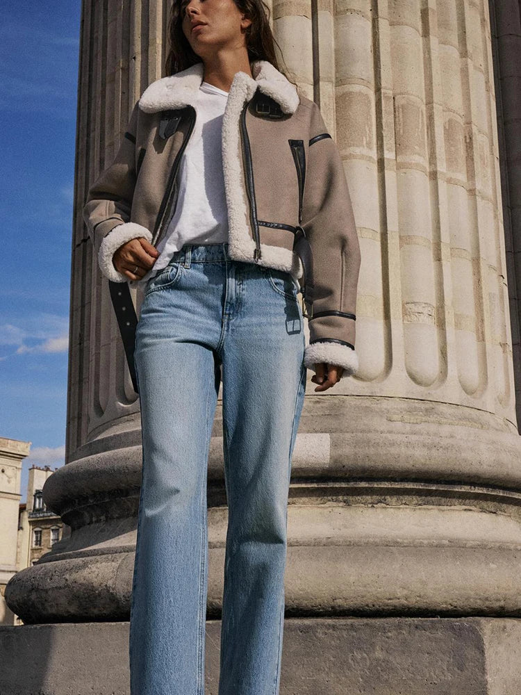 Regale | Giacca elegante in pelle