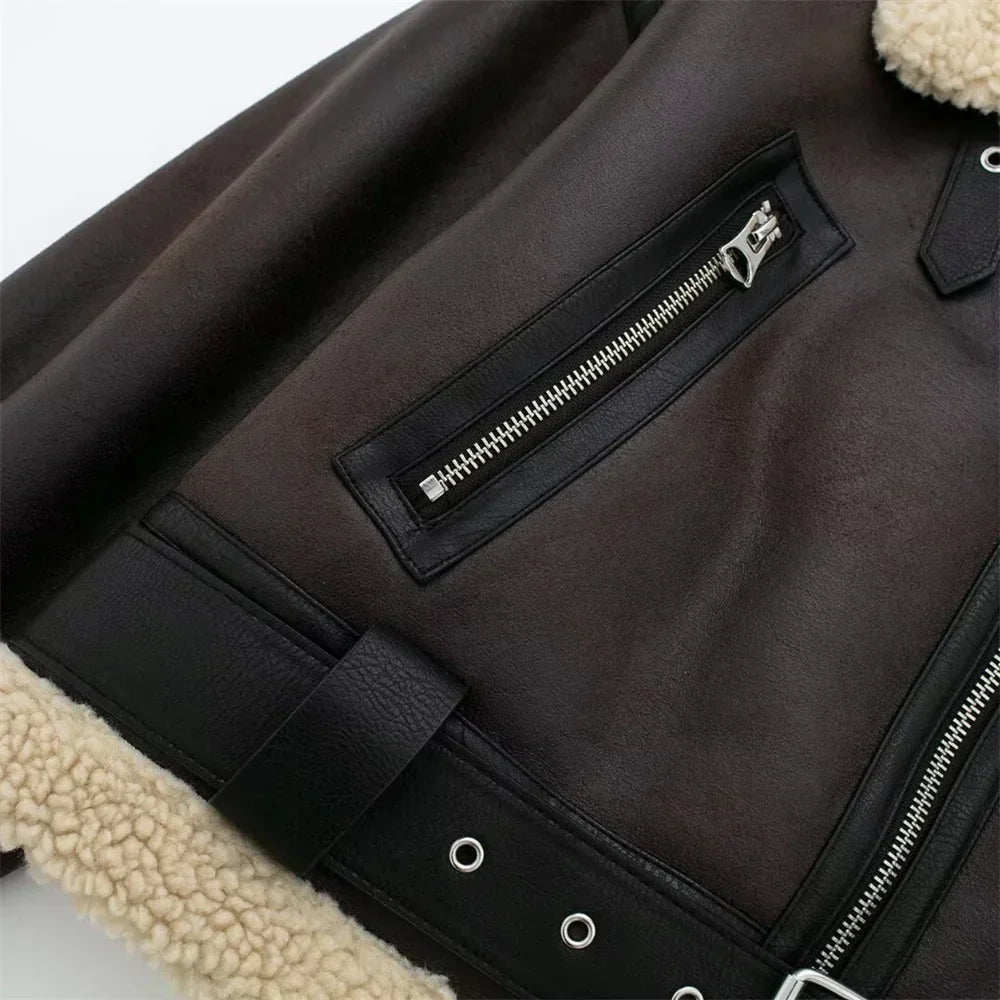Regale | Giacca elegante in pelle