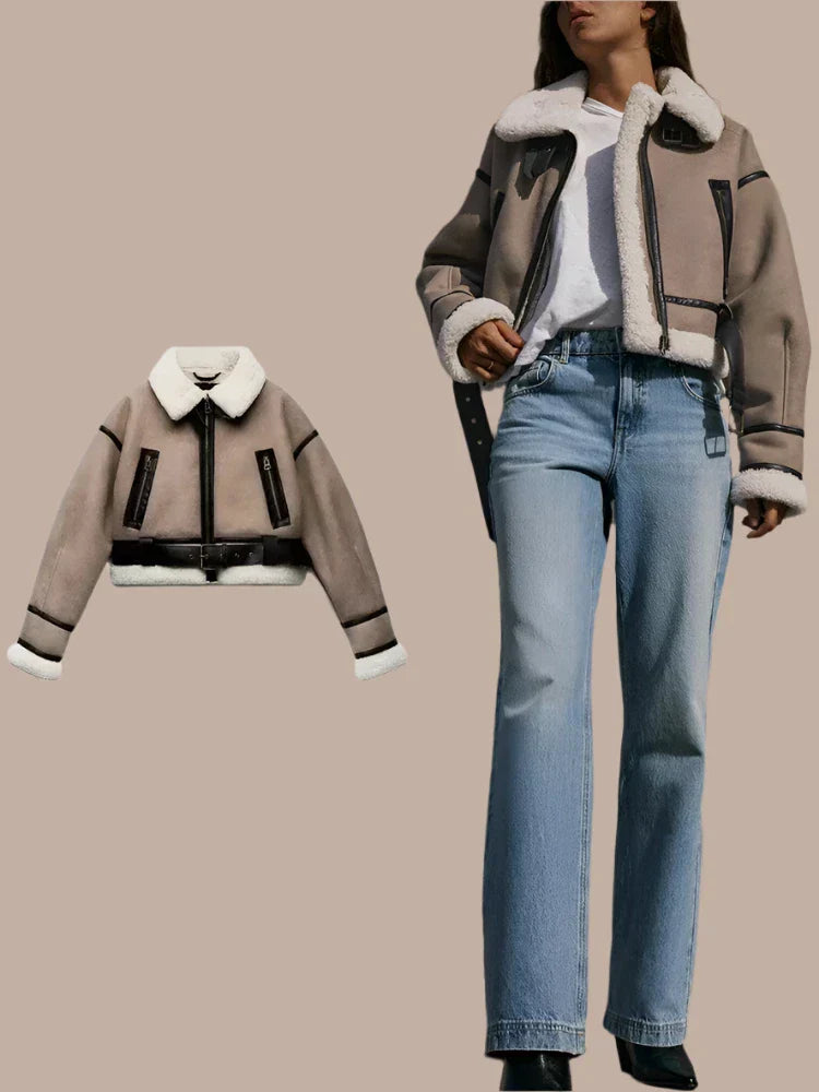 Regale | Giacca elegante in pelle