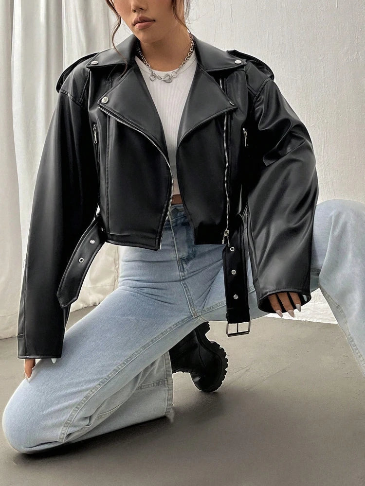 Regale | Giacca elegante in pelle