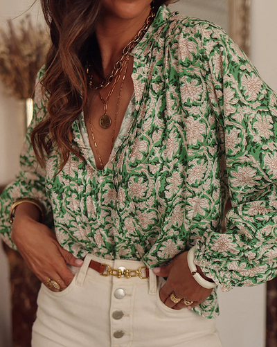 Lily | Blusa elegante in seta premium