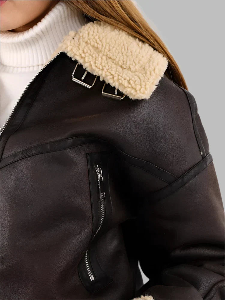 Regale | Giacca elegante in pelle
