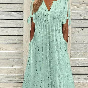 Evelyn | Vestito elegante in lino