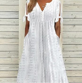 Evelyn | Vestito elegante in lino