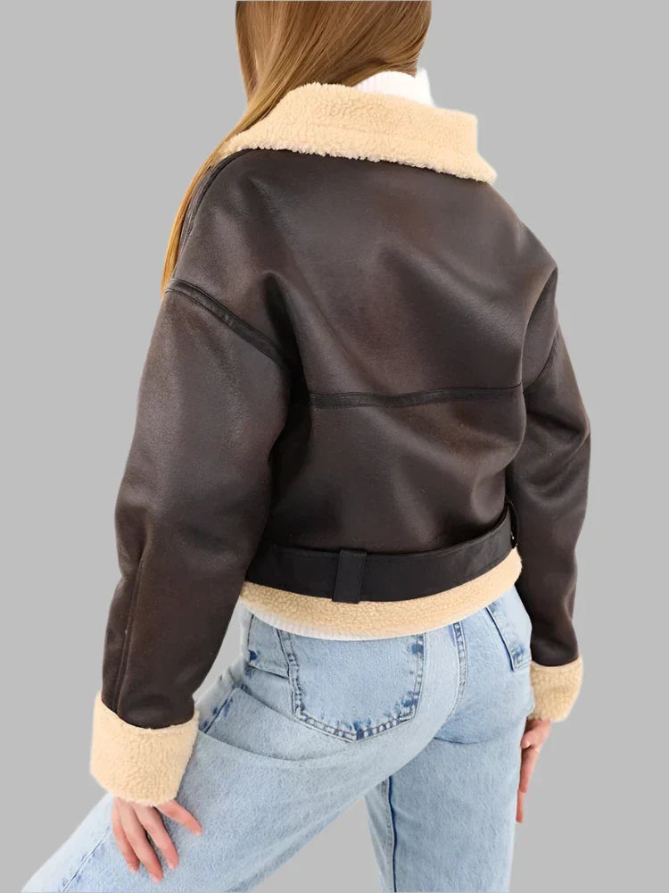 Regale | Giacca elegante in pelle