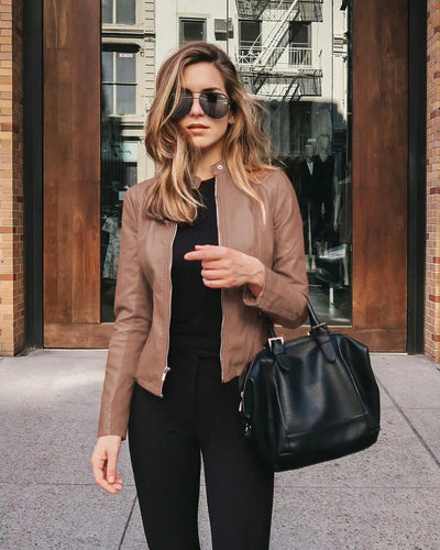 Regale | Giacca elegante in pelle