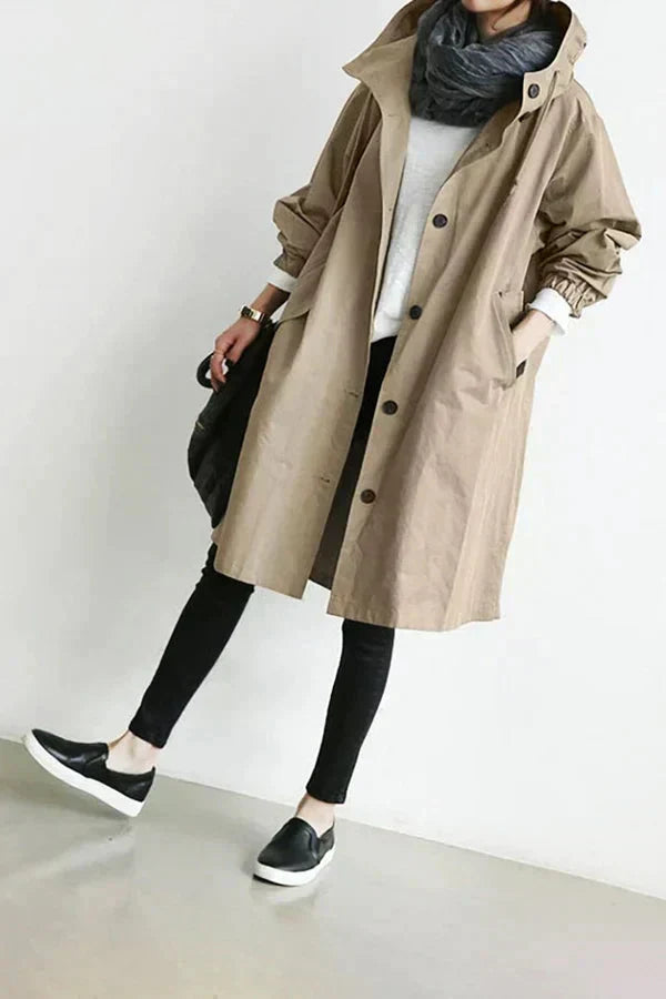Lia | Trench lungo elegante