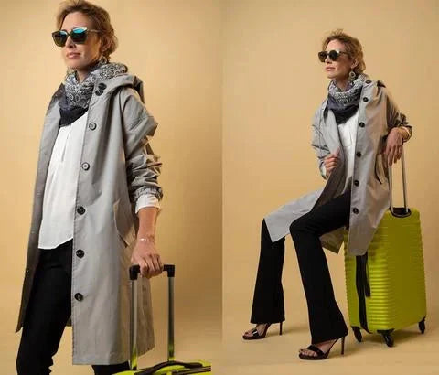 Lia | Trench lungo elegante