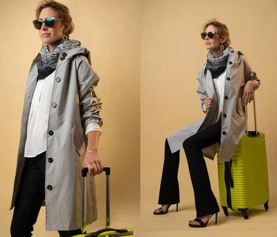Lia | Trench lungo elegante