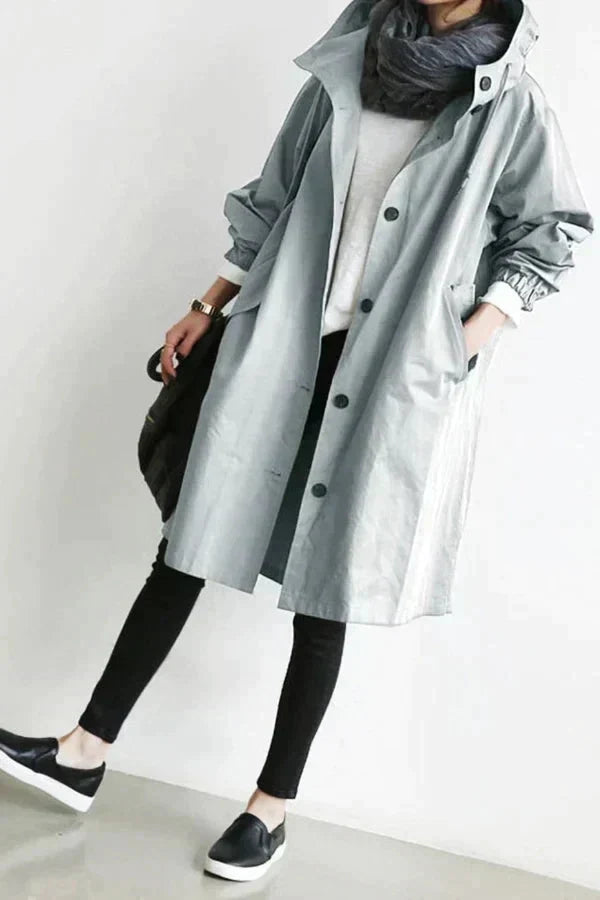 Lia | Trench lungo elegante