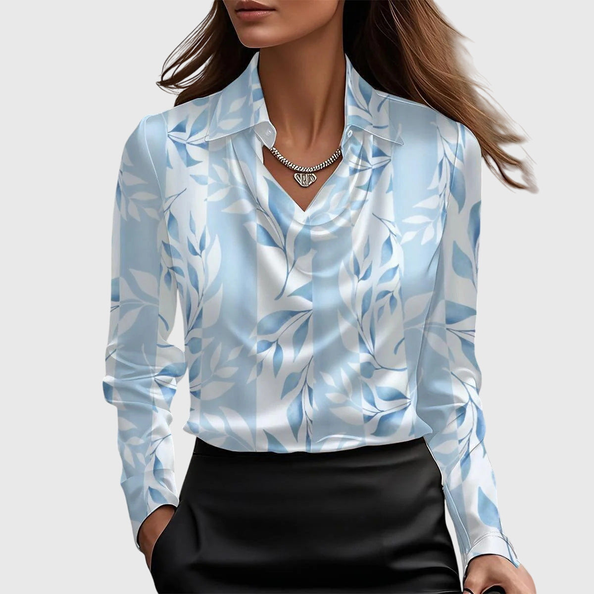 Sylvie | Blusa elegante plissettata