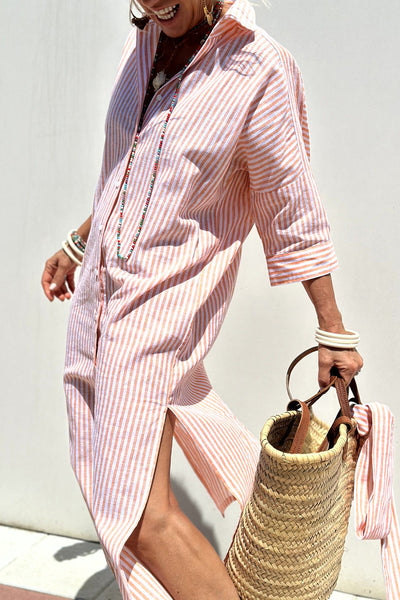 Emily | Abito elegante a strisce