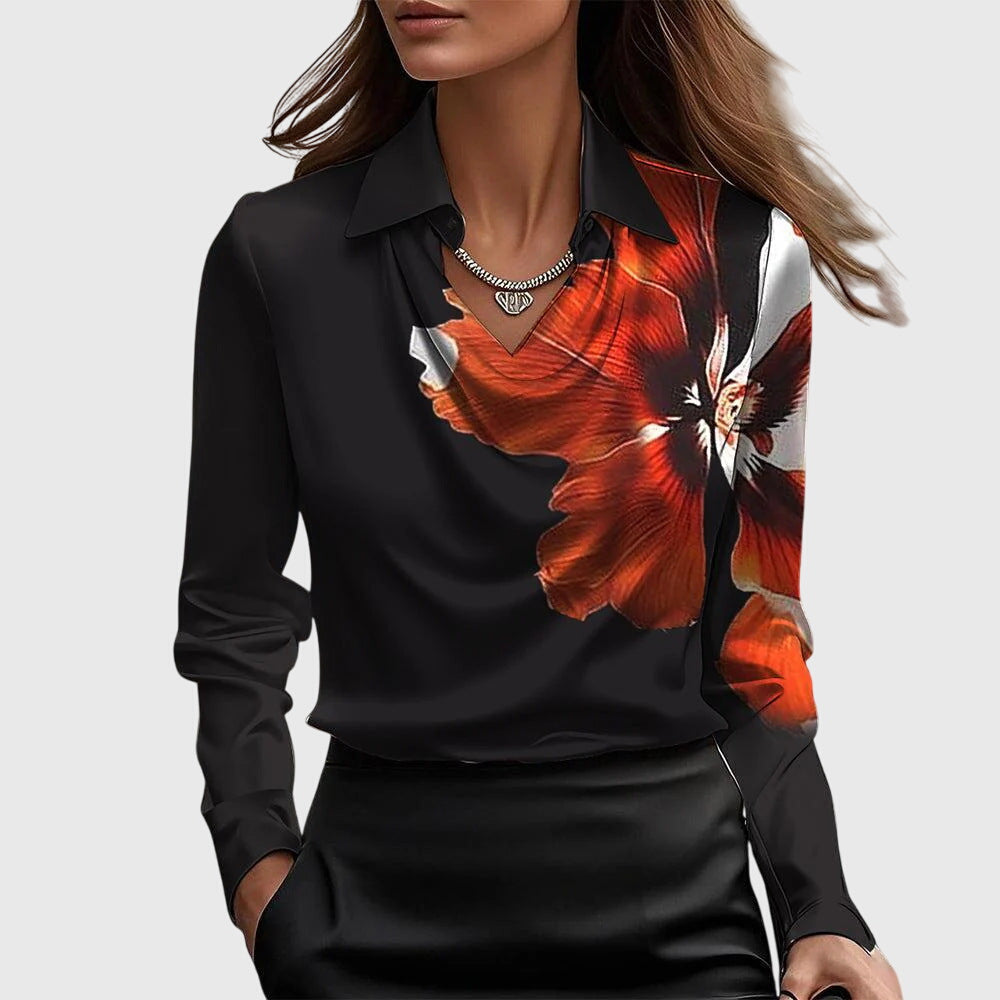 Sylvie | Blusa elegante plissettata