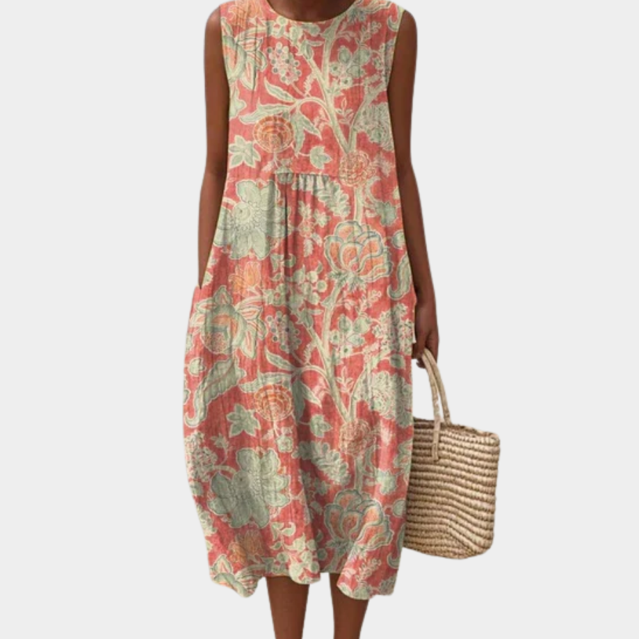 Elisa | Abito Floreale in stile Vintage