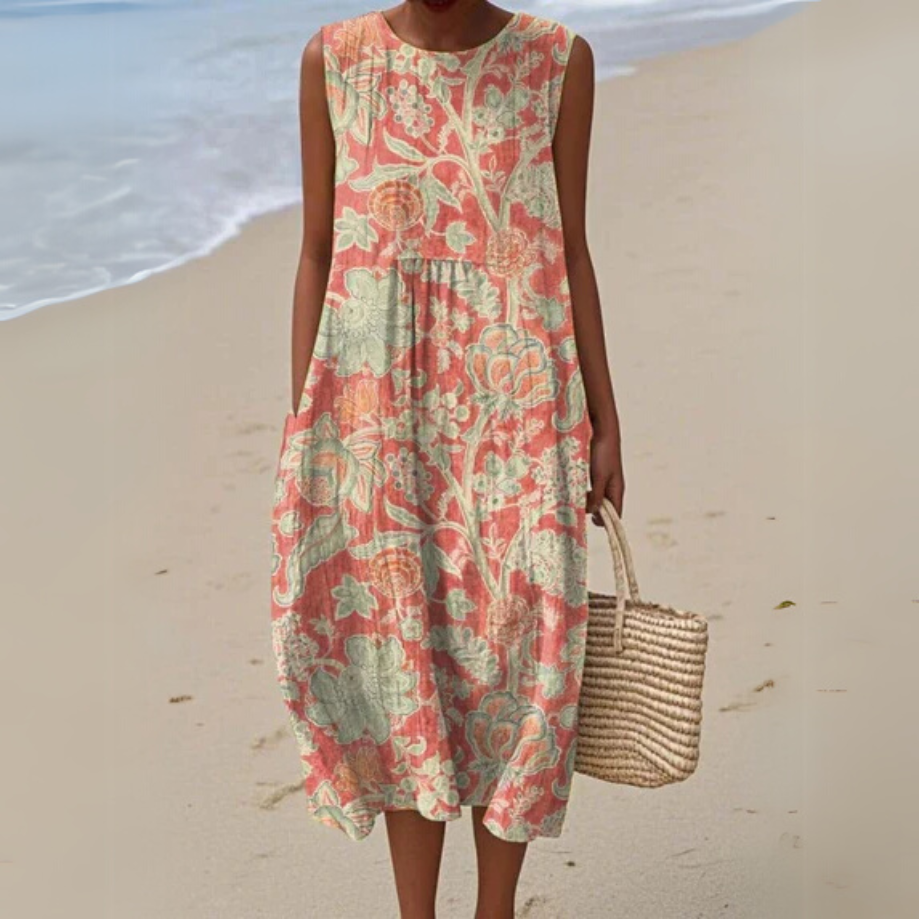 Elisa | Abito Floreale in stile Vintage