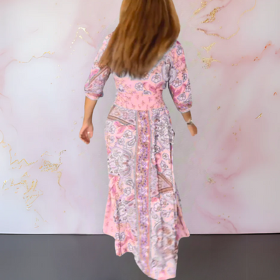 Margaret | Elegante vestito estivo con scollo a V