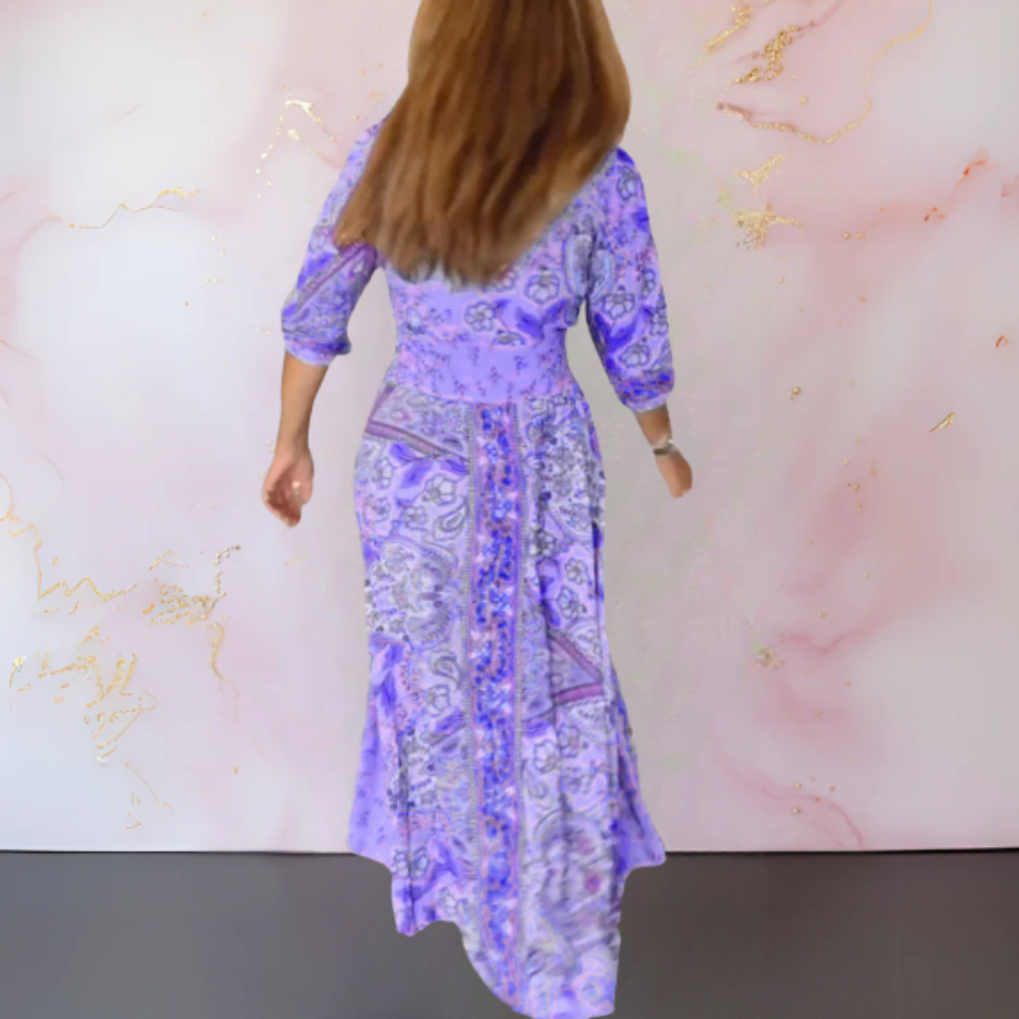 Margaret | Elegante vestito estivo con scollo a V