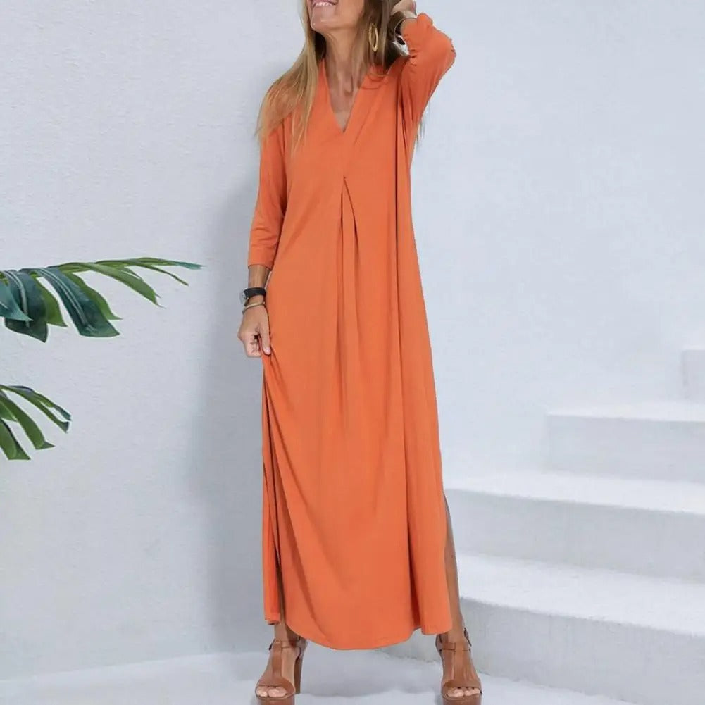 Leila | Abito lungo primaverile-estivo premium