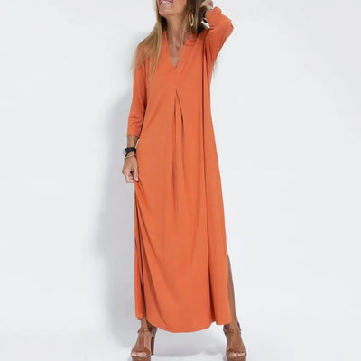 Leila | Abito lungo primaverile-estivo premium