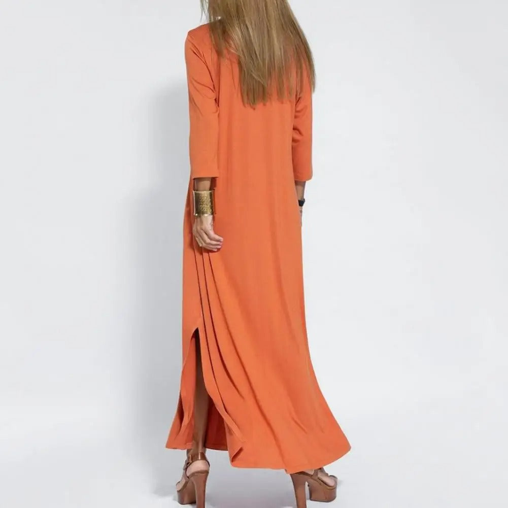 Leila | Abito lungo primaverile-estivo premium