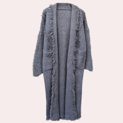 Raquela | Cardigan lungo lavorato a maglia