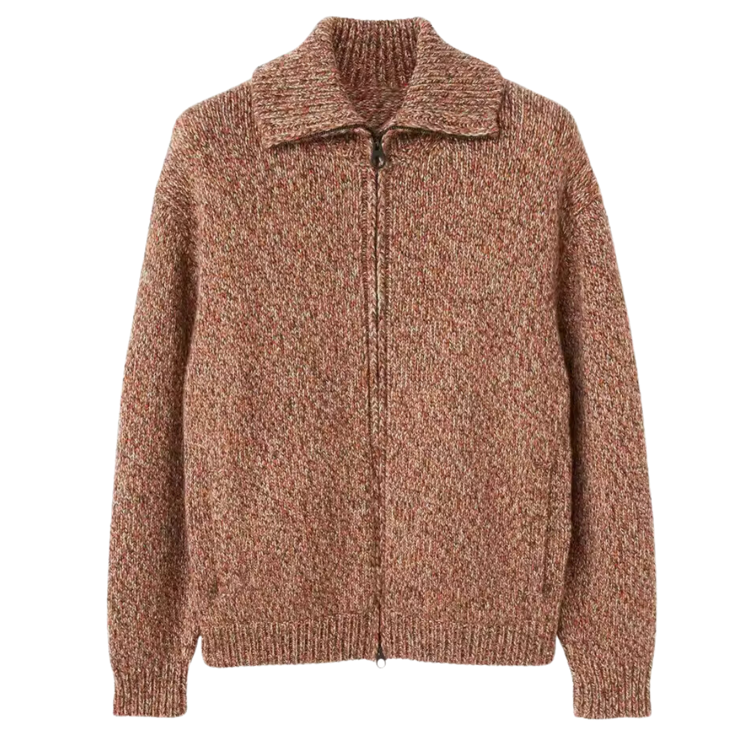 Regale | Bomber con zip in lana d’alpaca