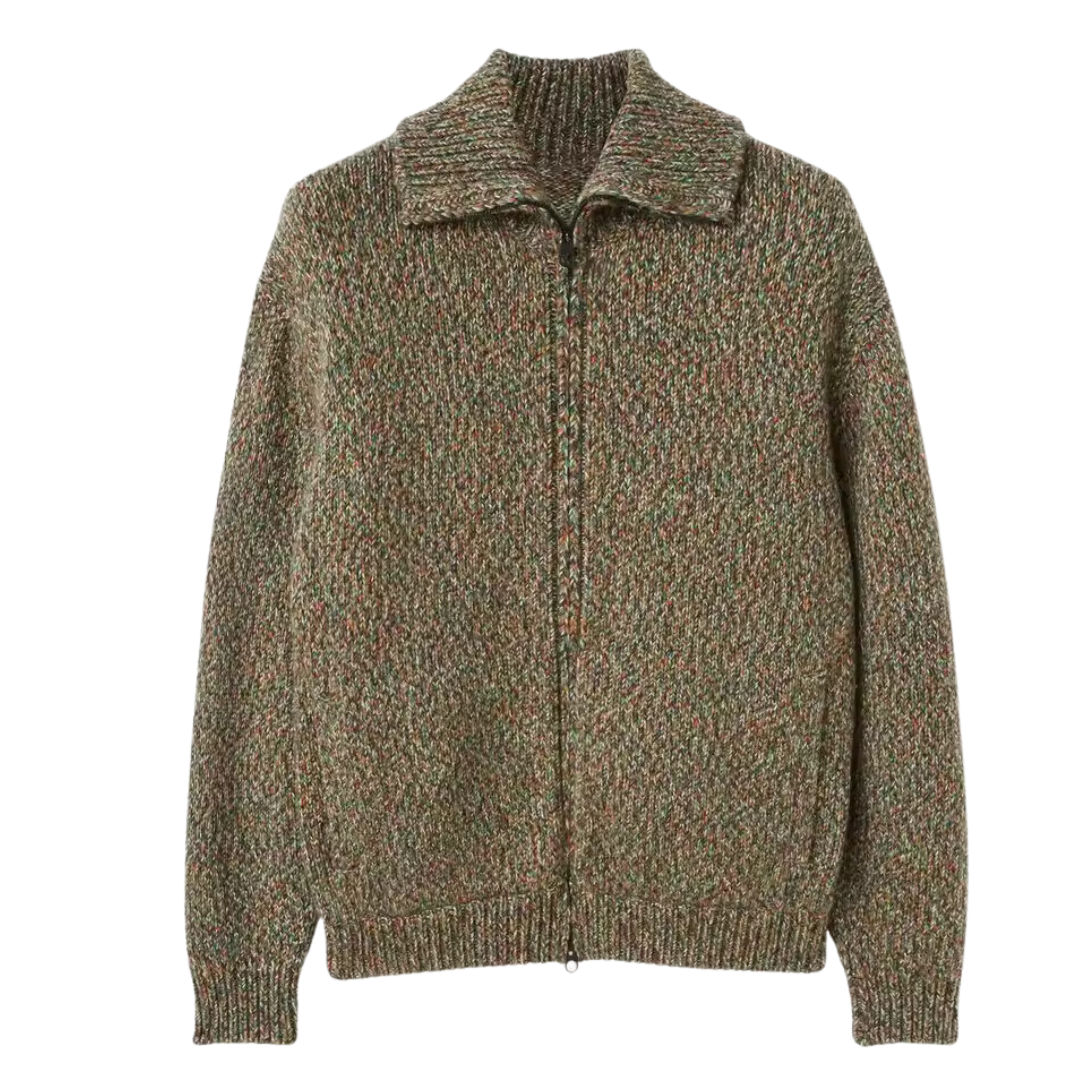Regale | Bomber con zip in lana d’alpaca